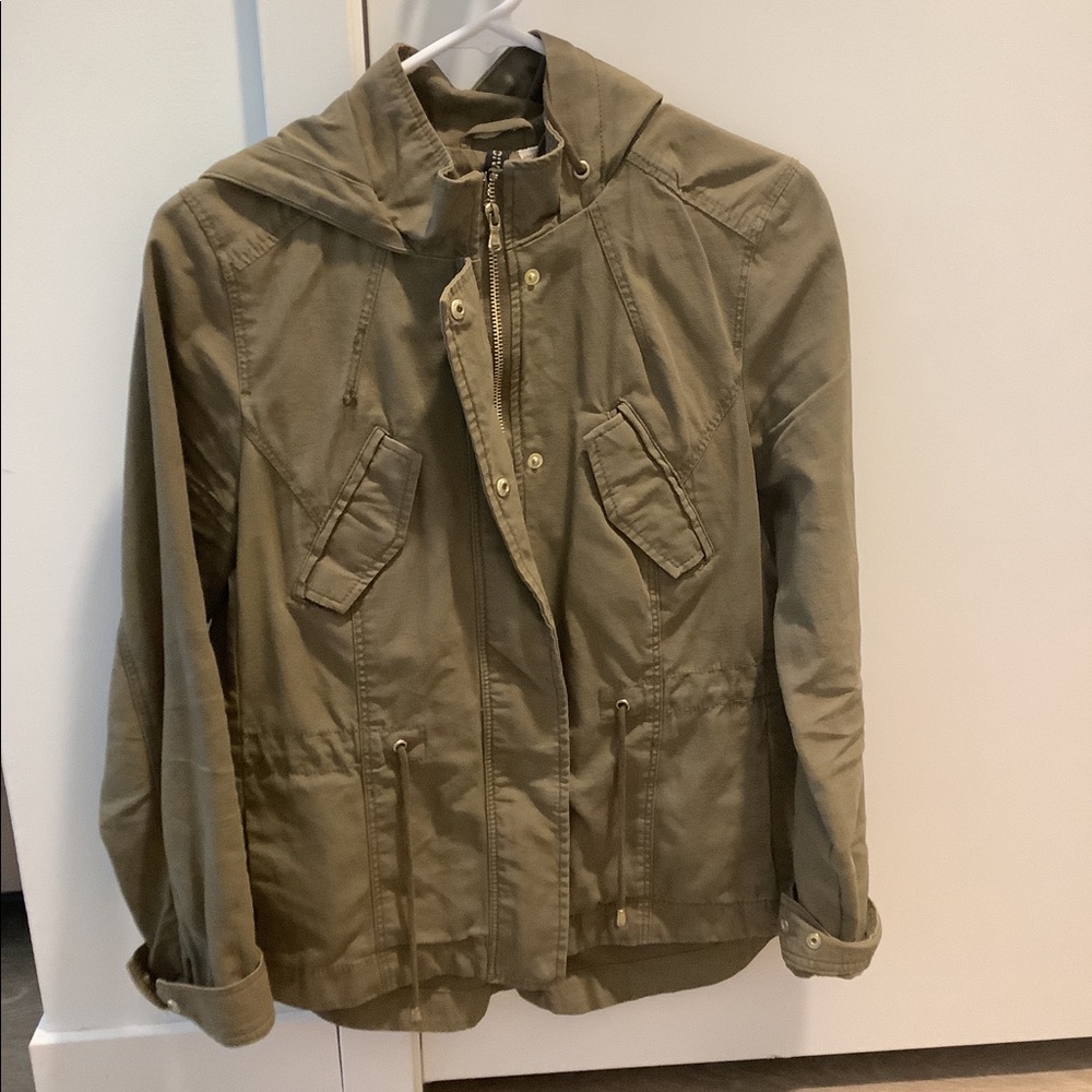Olive Green Light Jacket